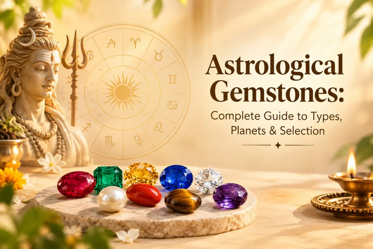 Astrological Gemstones: Complete Guide to Types, Planets & Selection