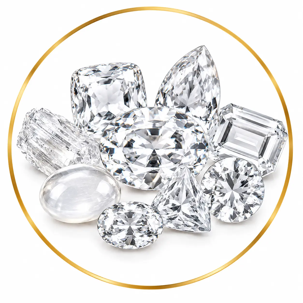 White Gemstones