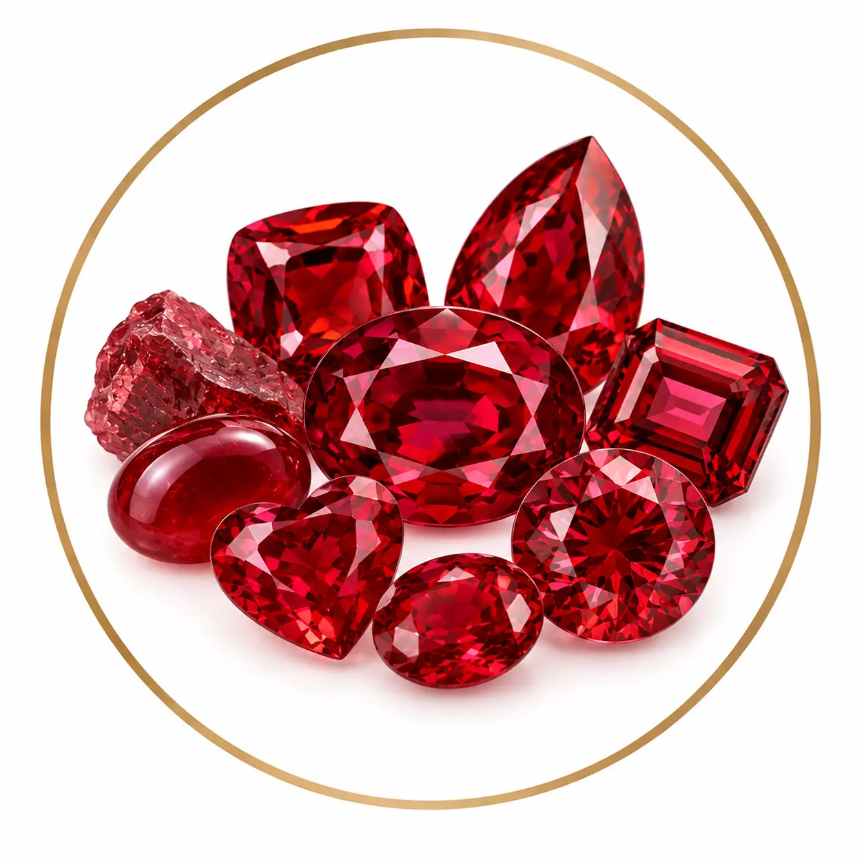 Red Gemstones