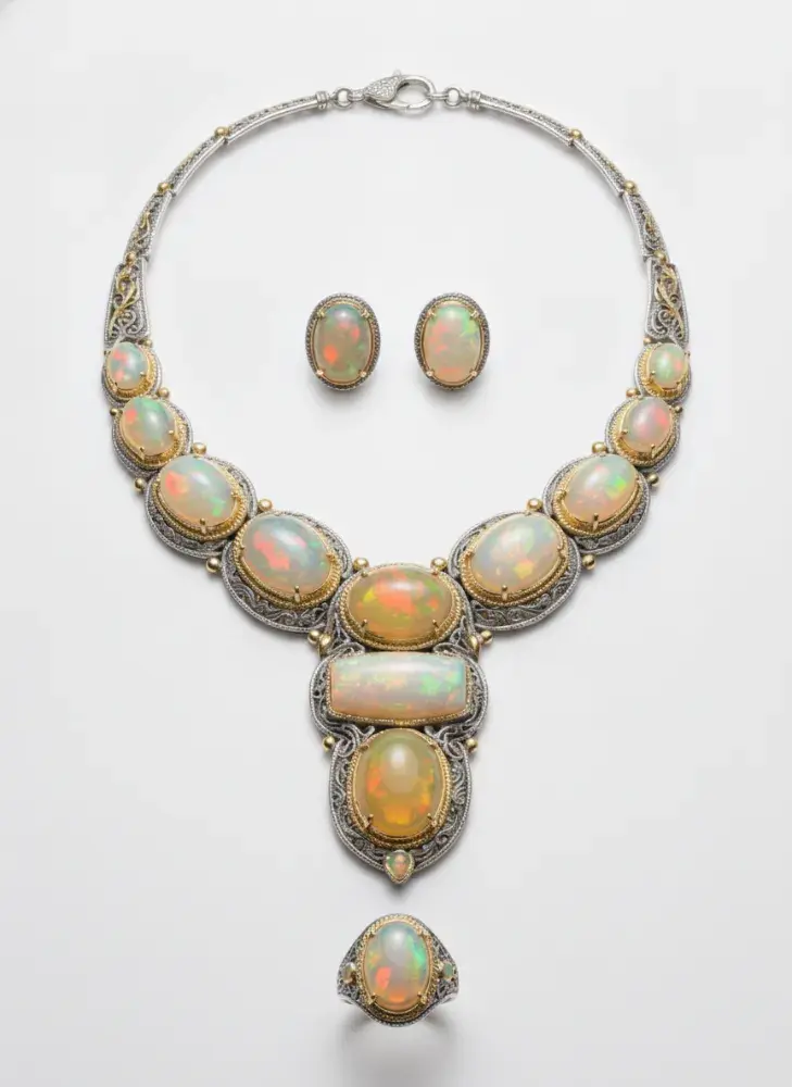 Natural Ethiopian Opal Gemstone – Play of Color Loose Stone for Astrology & Jeweller