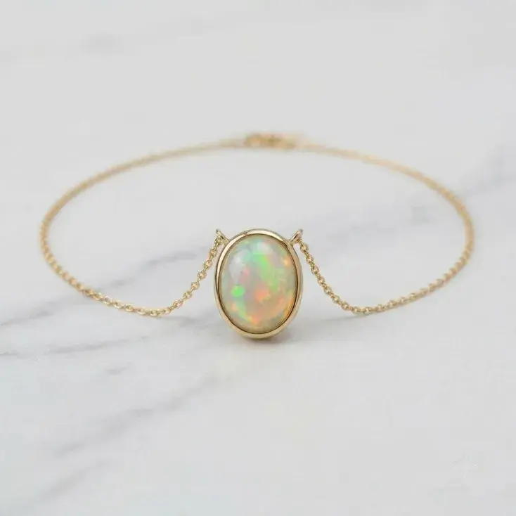 Natural Ethiopian Opal Gemstone – Play of Color Loose Stone for Astrology & Jeweller