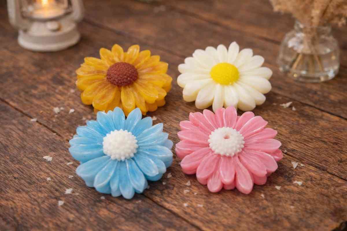 Bloom Bliss Floral Decorative Candle Set