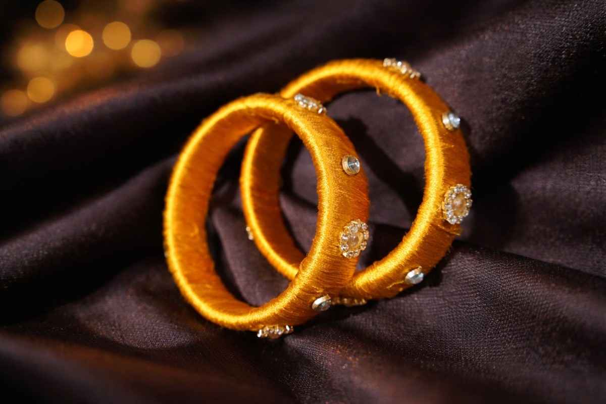 Handcrafted Silk Thread Bangles (Set of 2)